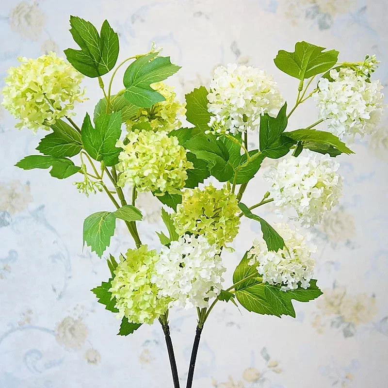 Artificial Snowball Hydrangea