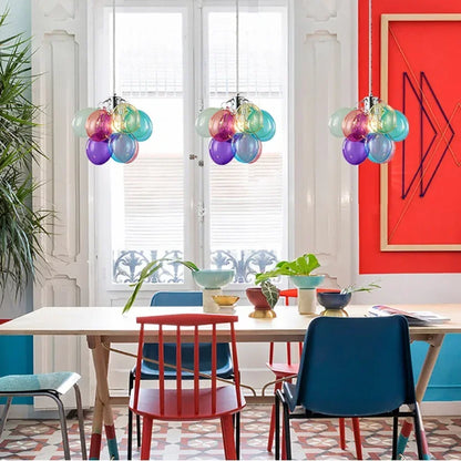 Colorful Balloon Chandelier