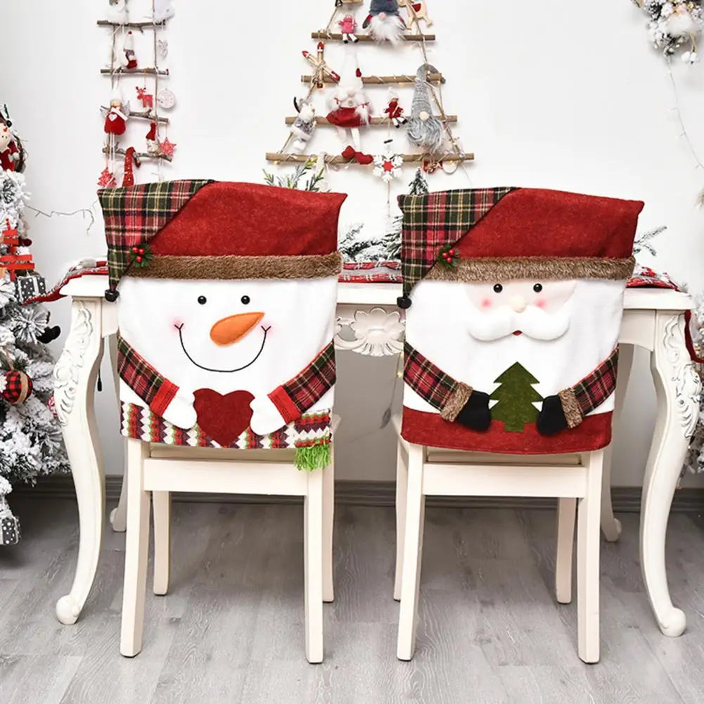 Christmas Chairs Slipcover