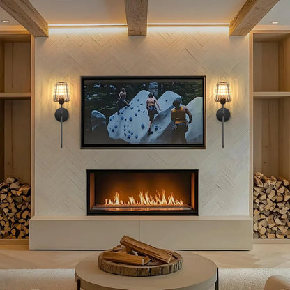 Wire Free Crystal Wall Lamp