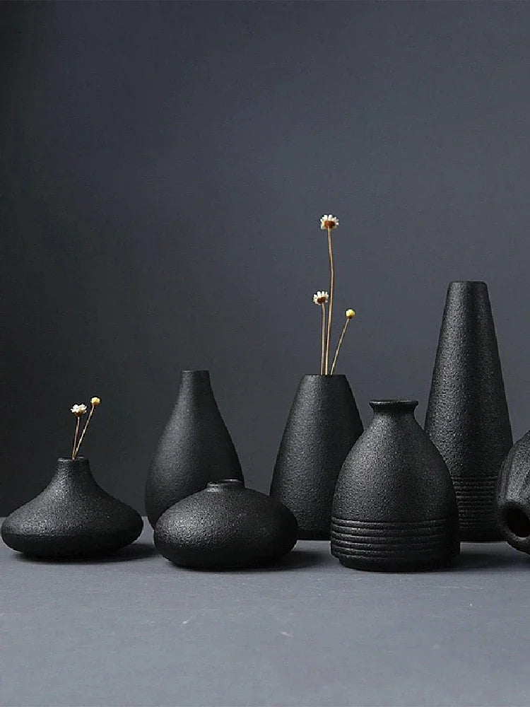 Black Japanese Pottery