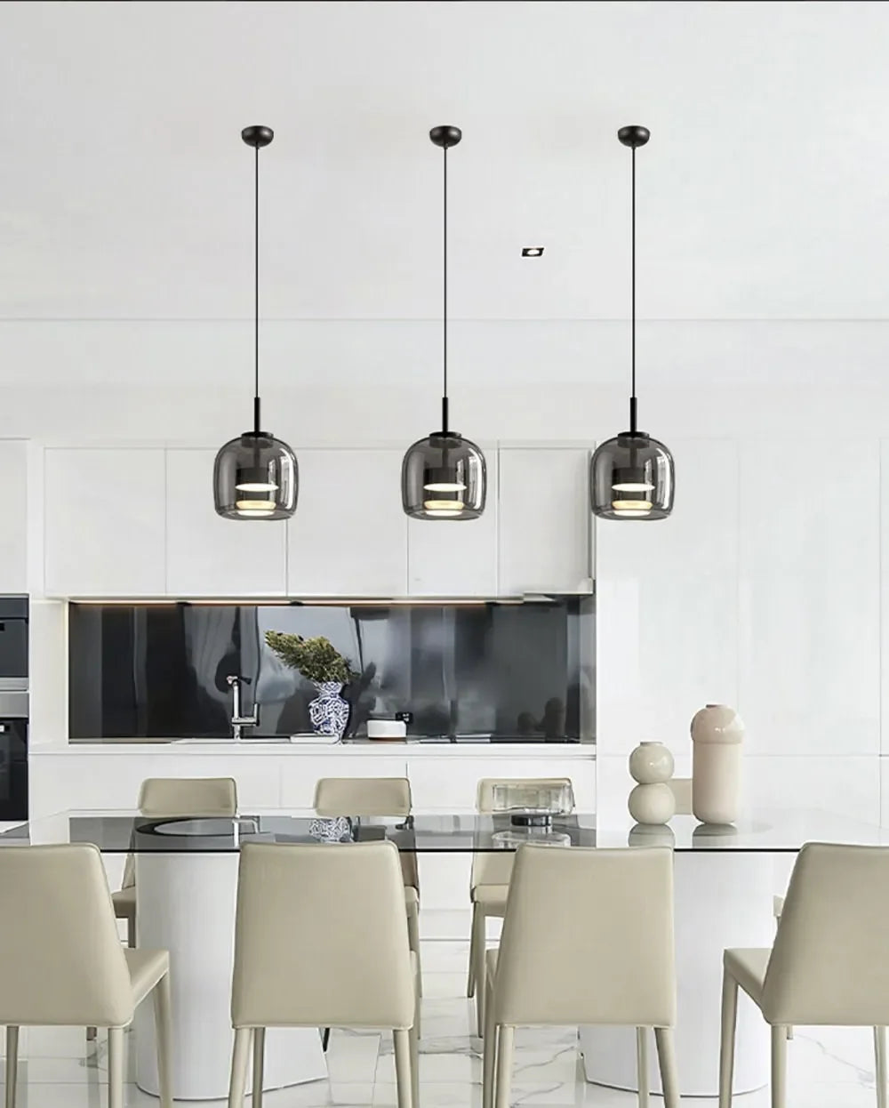 Modern Glass Pendant Light