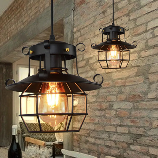 Industrial Style Pendant Light