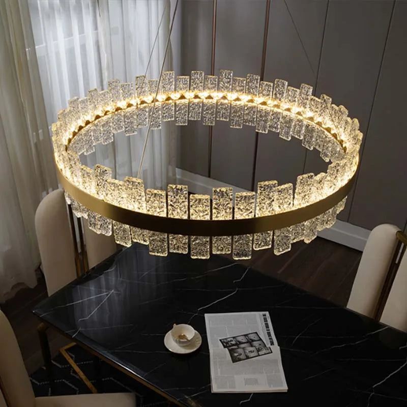 Luxury Crystal Pendant Light