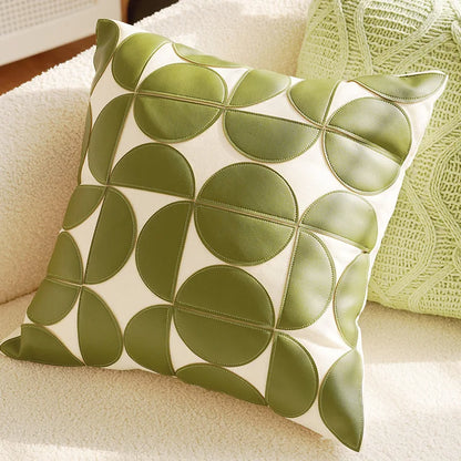 Green Flying Bird Throw Pillow Cover