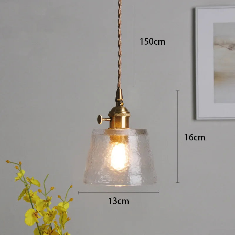 Japanese Glass Chandelier