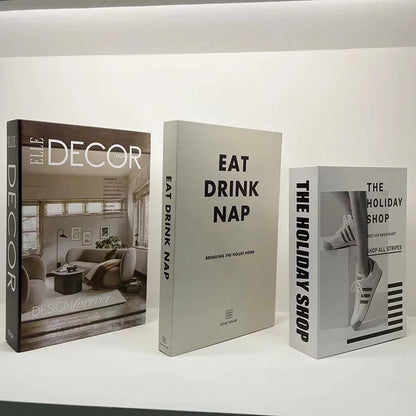 Decoration Fake Books 3pcs/Set