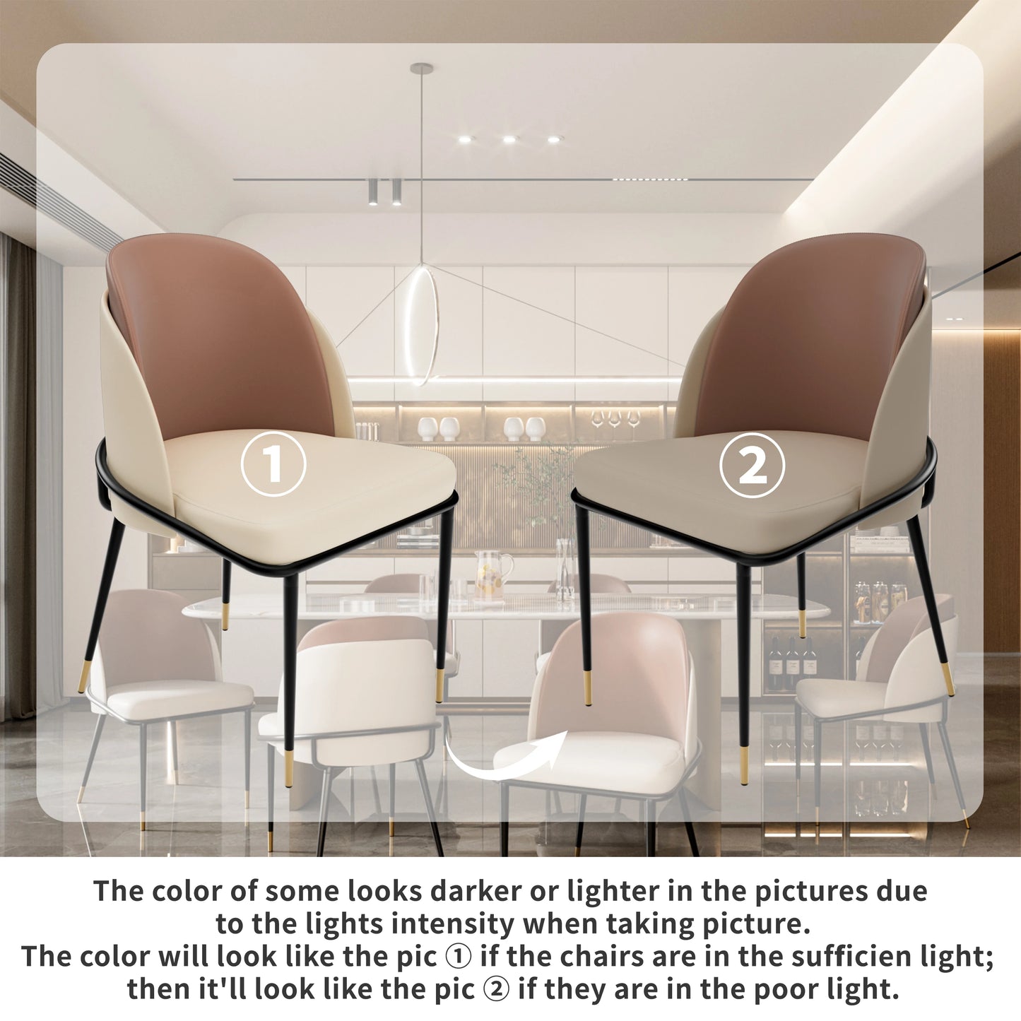 Dining Chairs Set of 2