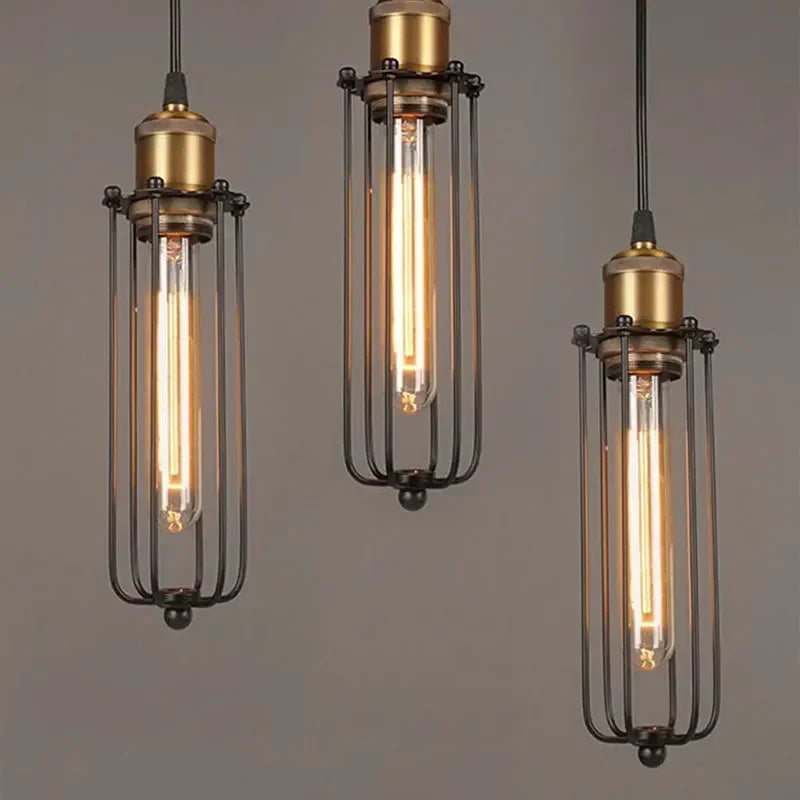 Industrial Bar Style Chandelier