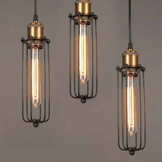Industrial Bar Style Chandelier