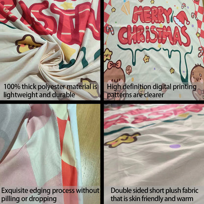 Duvet Christmas Themed 3 pc Set