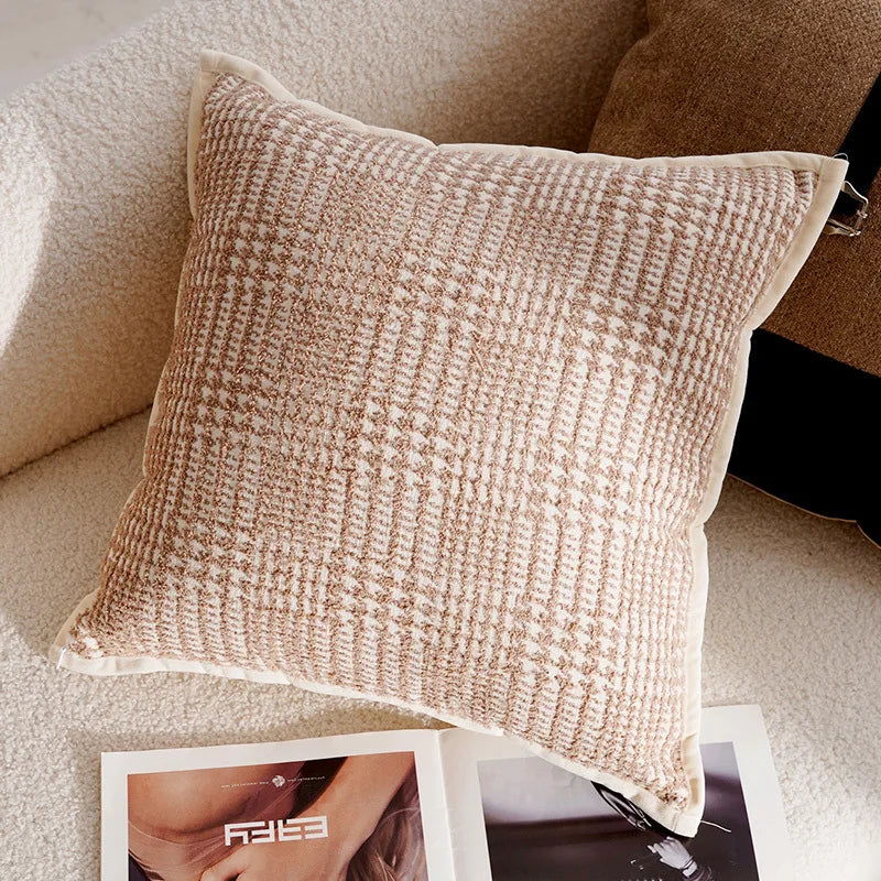 Retro Simple Throw Pillow Cover