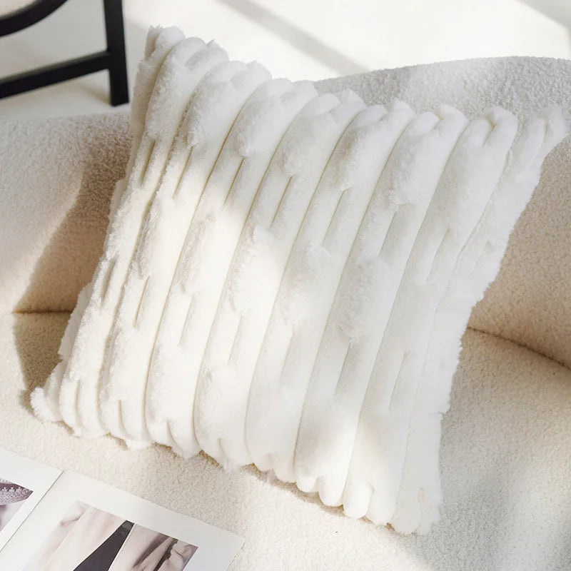 Pink Cute Throw Pillow Cover