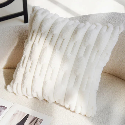 Pink Cute Throw Pillow Cover