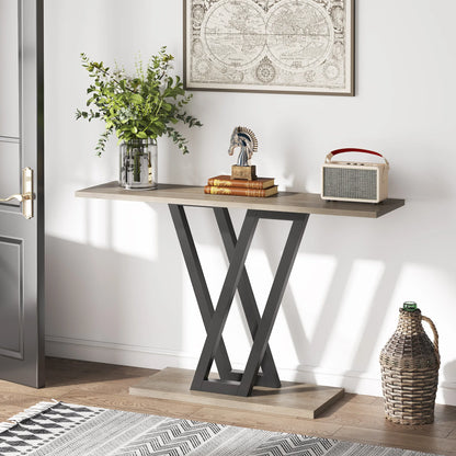 Industrial Console Table