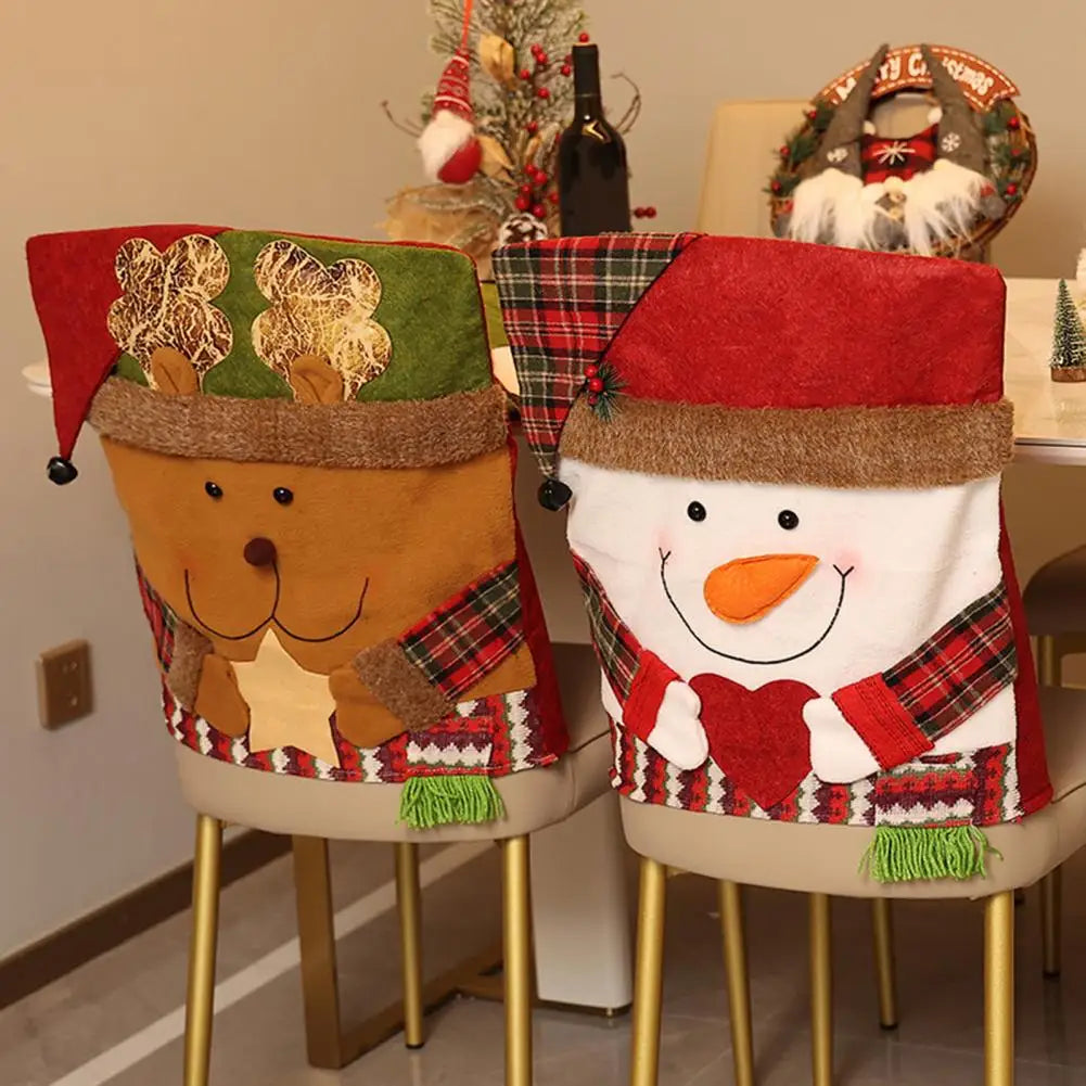 Christmas Chairs Slipcover