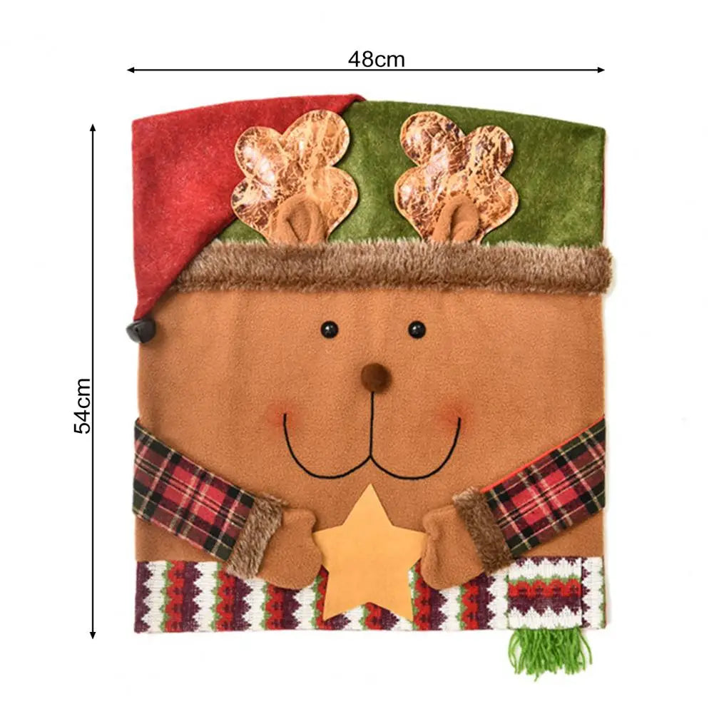 Christmas Chairs Slipcover