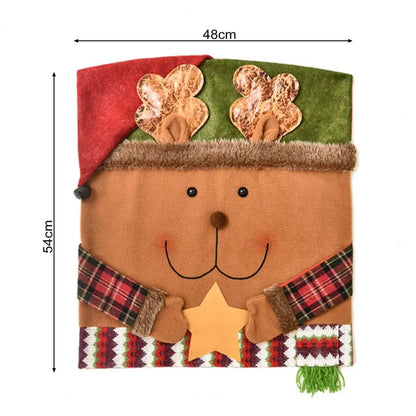 Christmas Chairs Slipcover