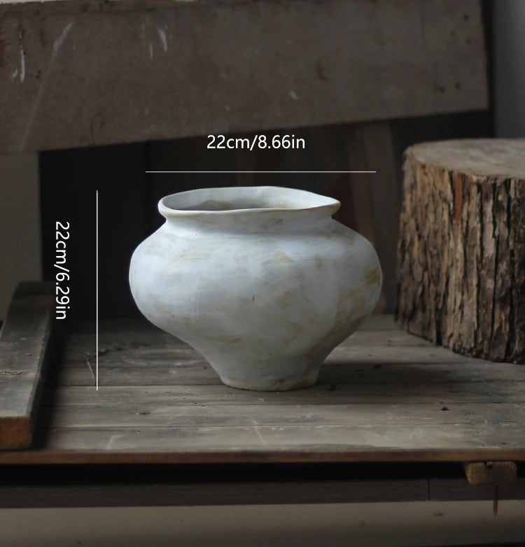 Irregular Ceramic Flower Pot