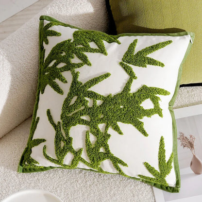 Pony Animal Embroidered Throw Pillow Cover