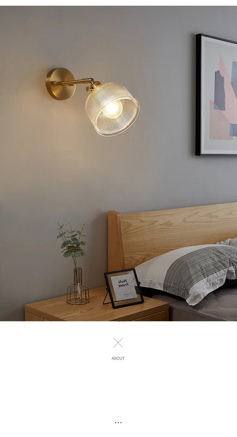 Modern Glass Wall Lamp