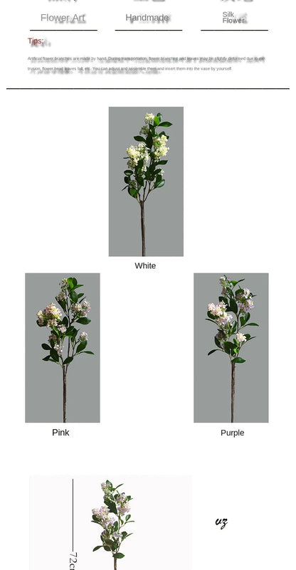 Artificial Murraya Branch Flowers