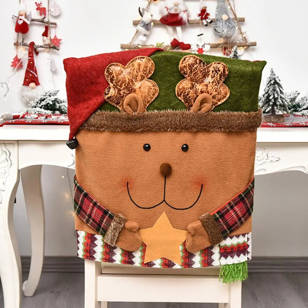 Christmas Chairs Slipcover