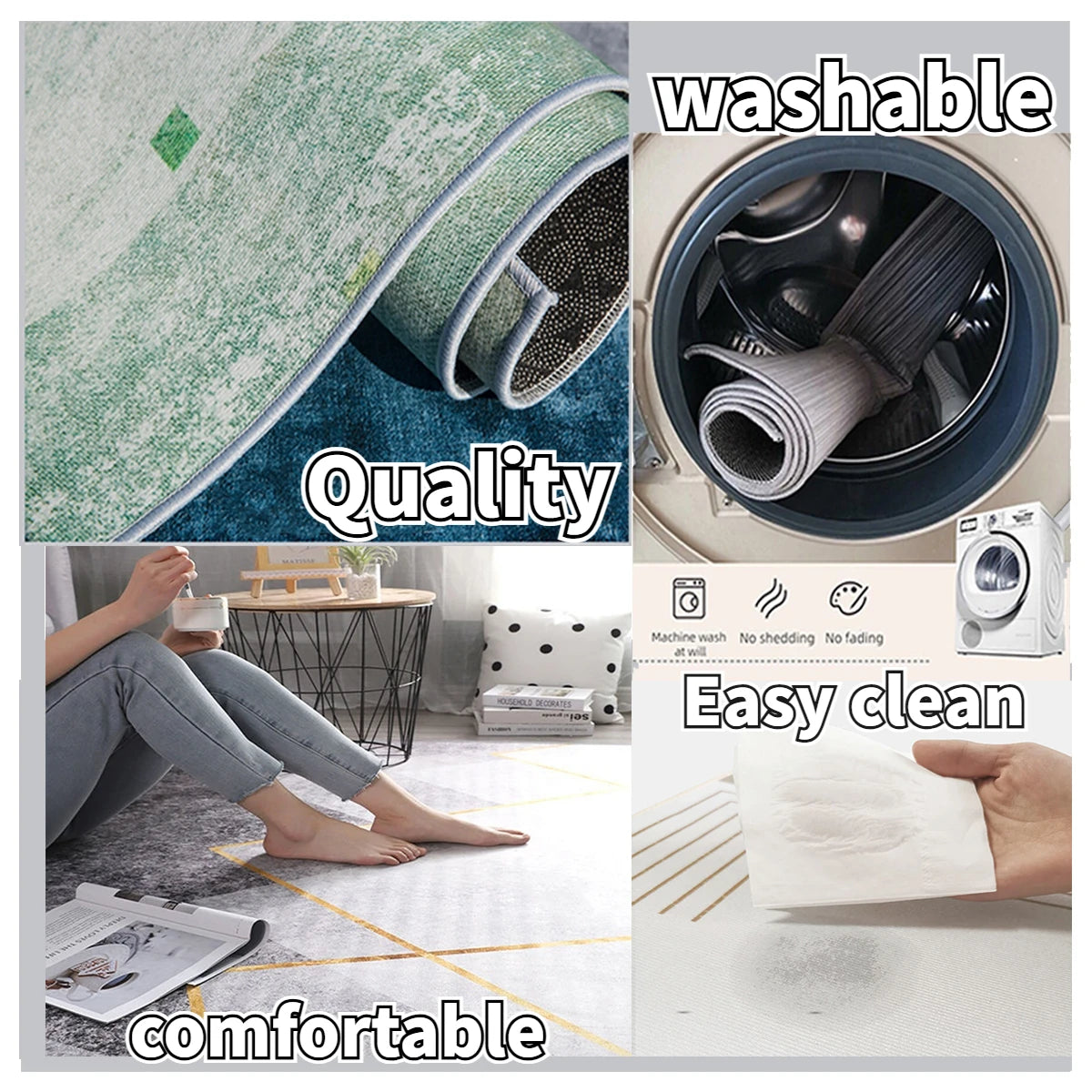 Carpet Ink Splash Abstract