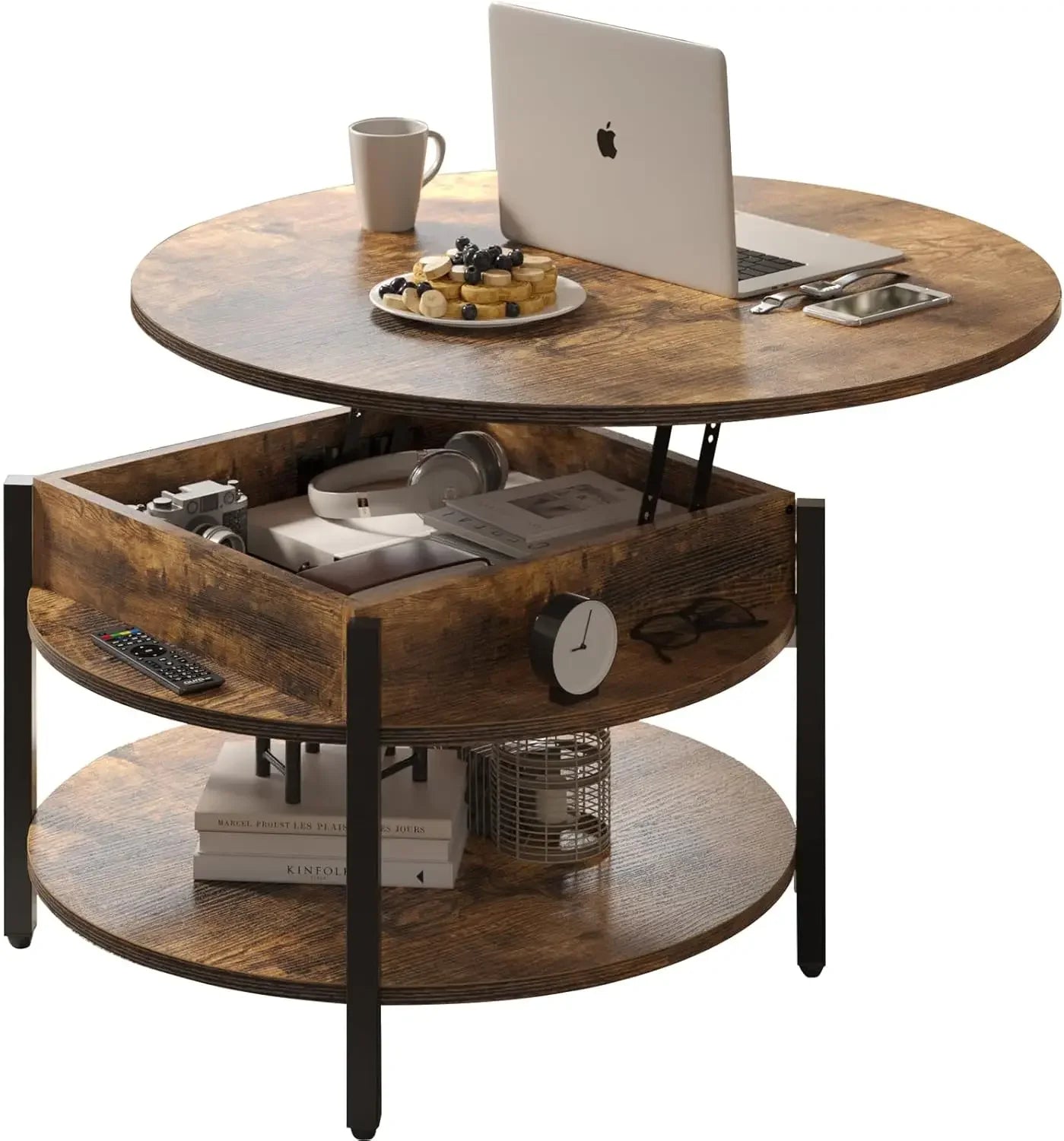 Lift Top Coffee Table with Storage