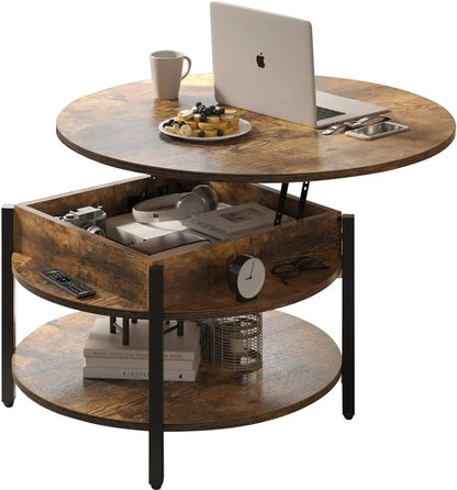 Lift Top Coffee Table with Storage