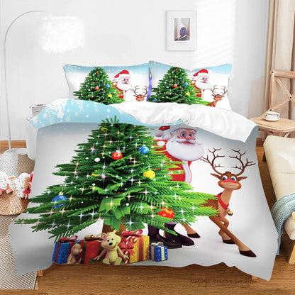 Duvet Cover 3pc Set - Christmas Series