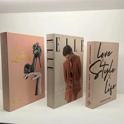 Decoration Fake Books 3pcs/Set