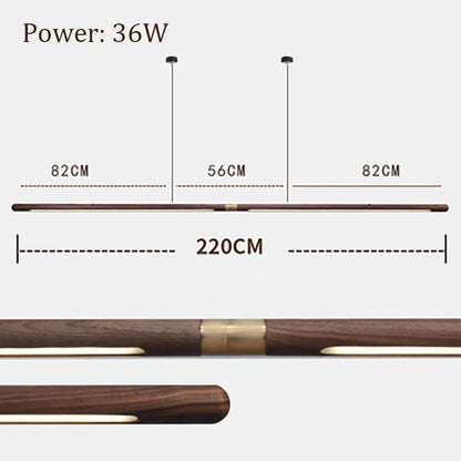 Flute Style Pendant Light