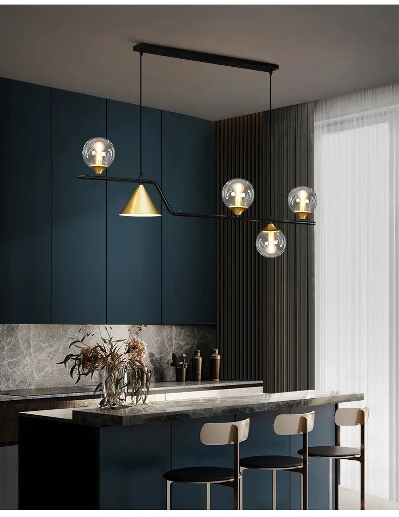 Scandinavia Glass Chandelier