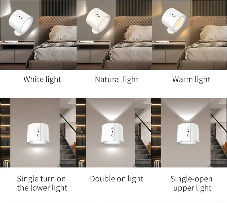 LED Mini Magnetic Wall Light