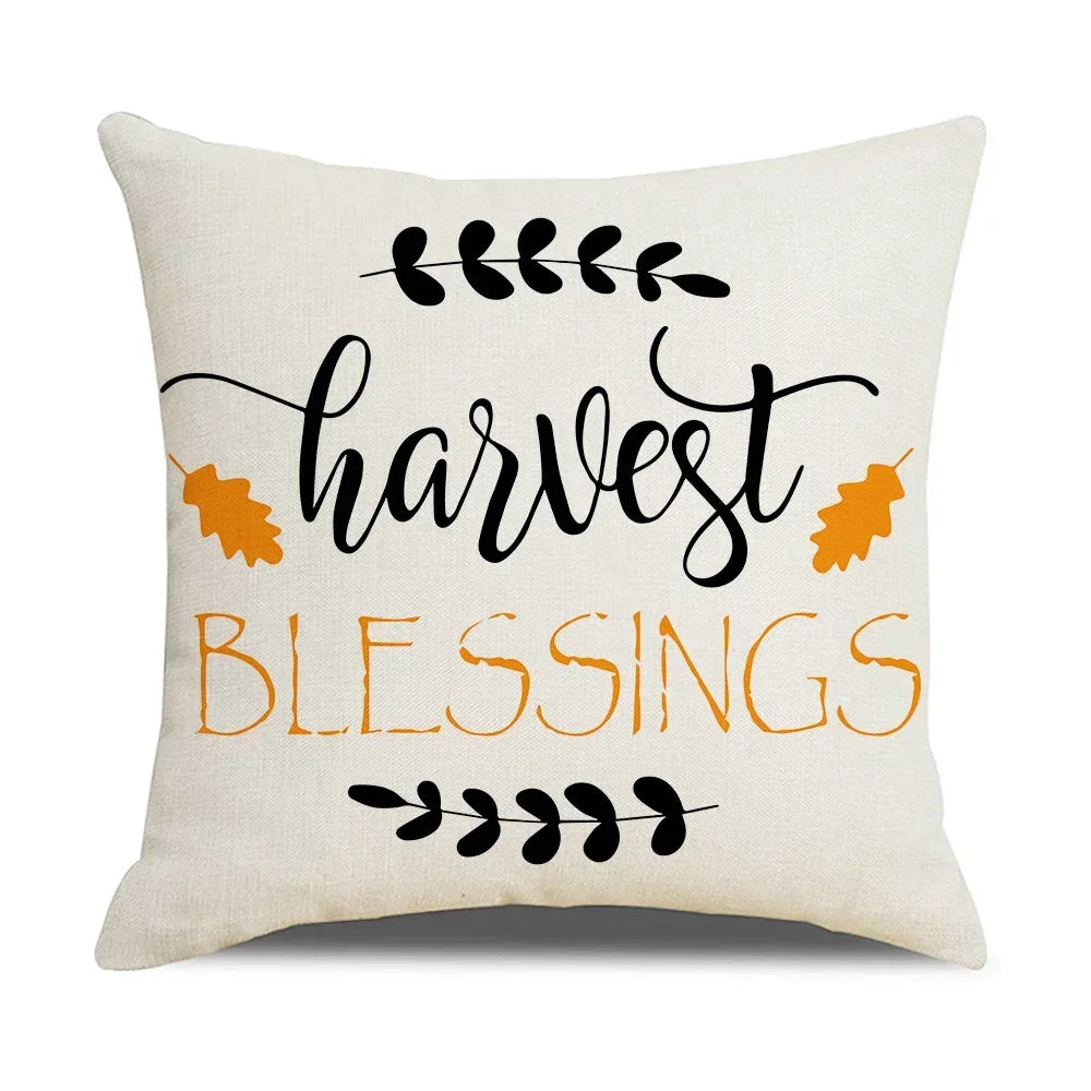 Thanksgiving Cushion Cover