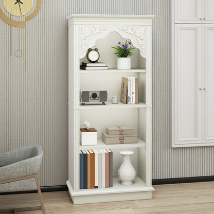 4-Tier Upright Bookcase