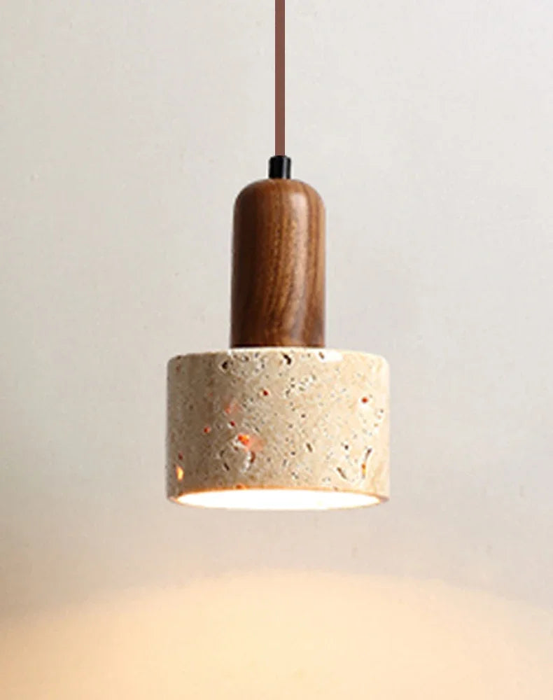 Japanese Marble Pendant Light