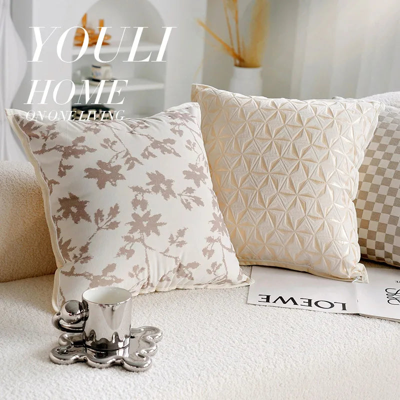 Light Luxury Throw Pillow Cover