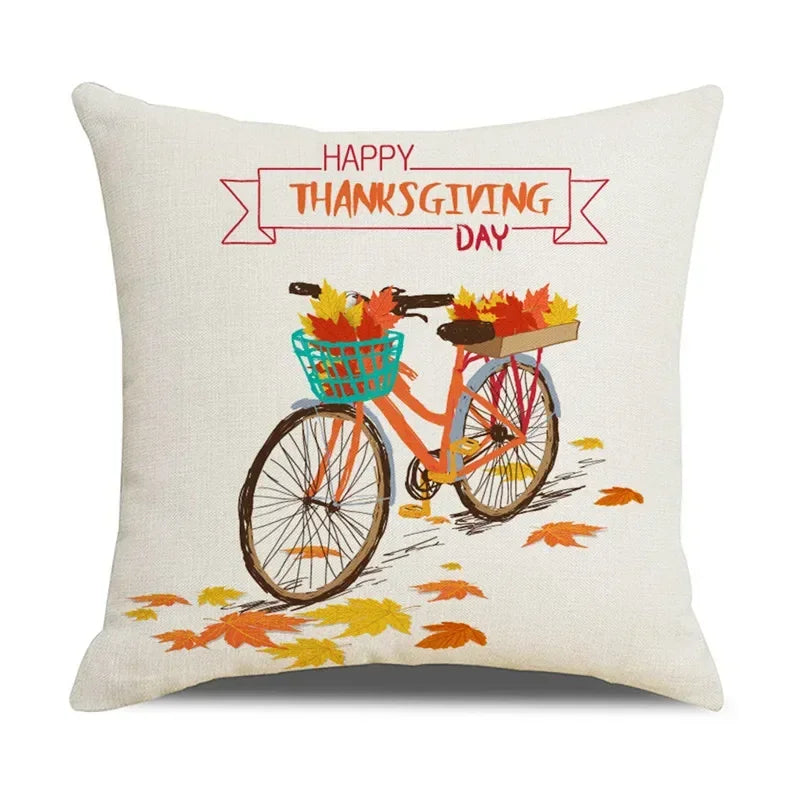Thanksgiving Cushion Cover