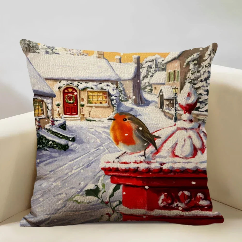 Christmas Decorative Cushion Cover