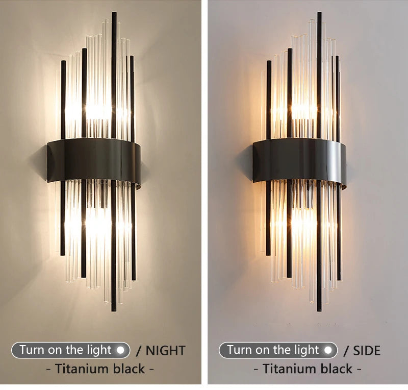 Luxury Crystal Wall Lamp