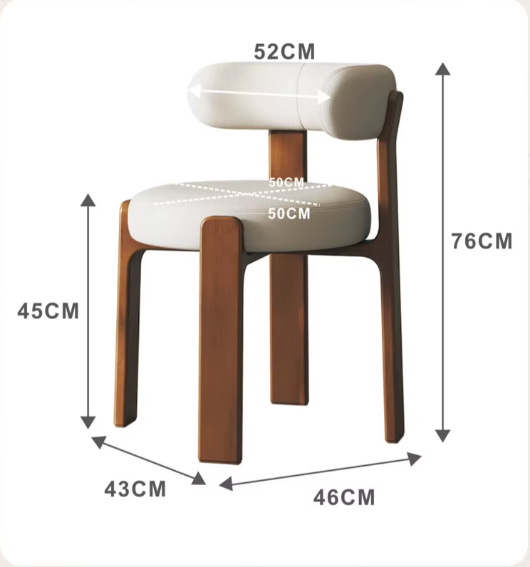 Nordic Solid Wood Dining Chair