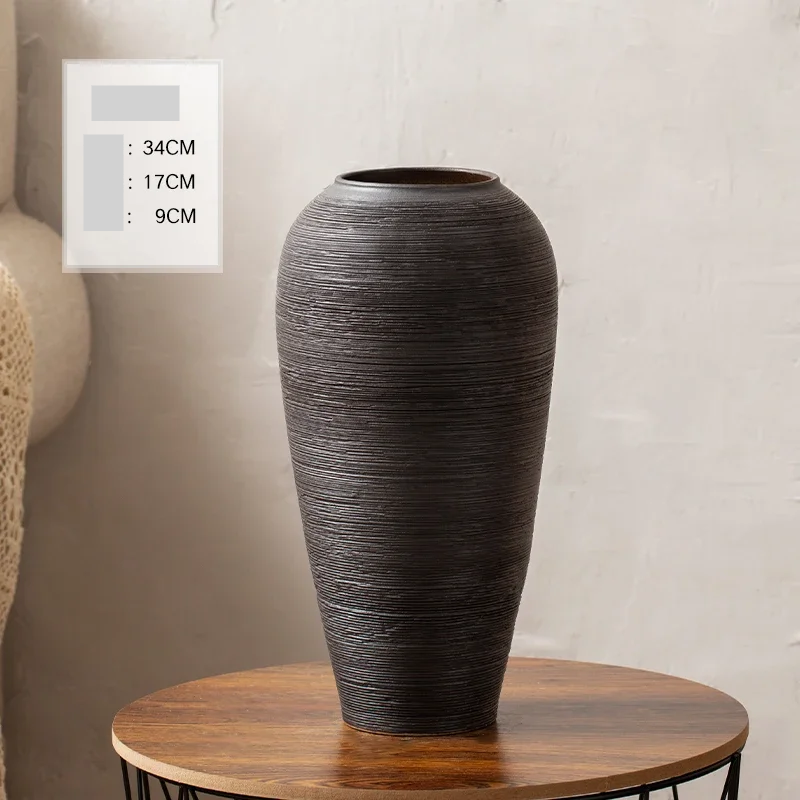 Japanese Black Coarse Pottery