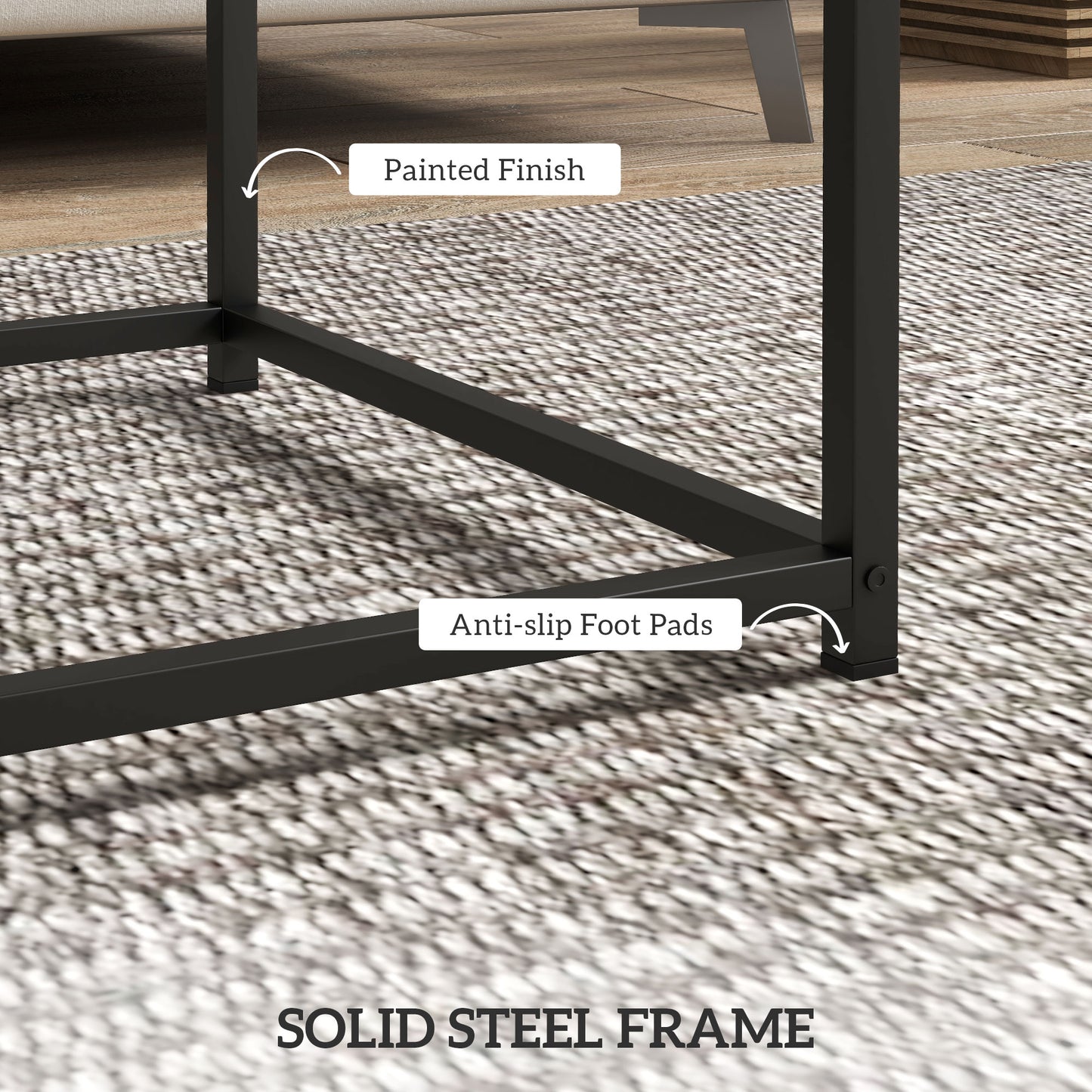 Square Coffee Table Set